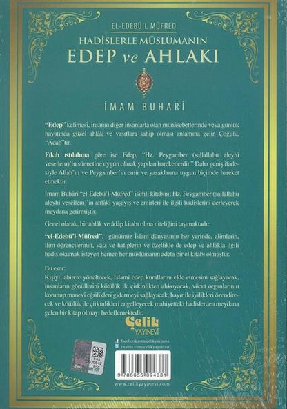 Hadislerle Müslümanin Edep ve Ahlaki Karton Kapak