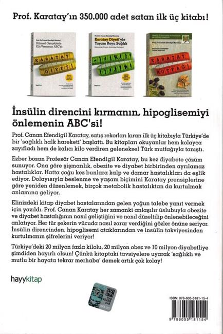 Karatay Diyetiyle Obezite ve Diyabete Cözüm Var