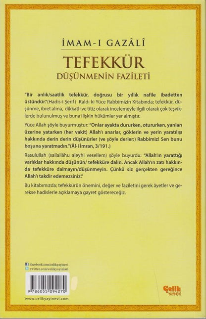 Tefekkür Düsünmenin Fazileti