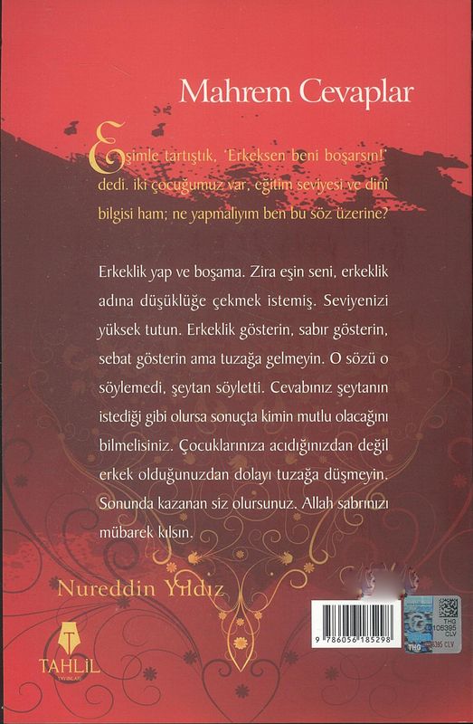 Kadin Erkek Iliskileri Üzerine Mahrem Cevaplar
