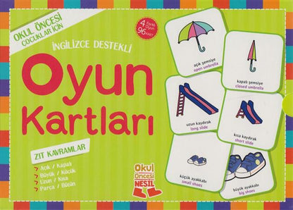 Oyun Kartlari Zit Kavramlar