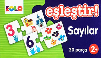 Elestir Sayilar 20 Parca 2+