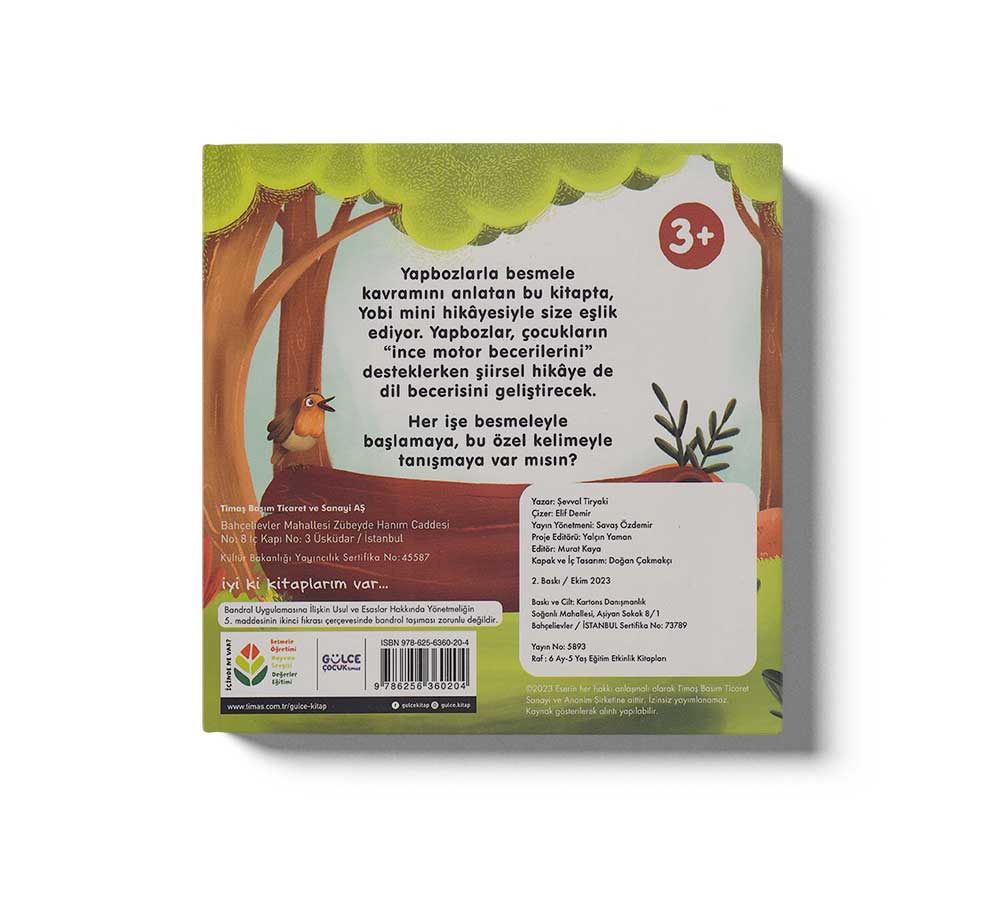 Yobi Besmeleyi Öğreniyor / Yapbozlu Kitap 1