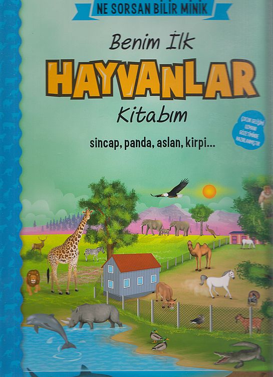 Benim Ilk Hayvanlar Kitabim Sincap, Panda, Kirpi