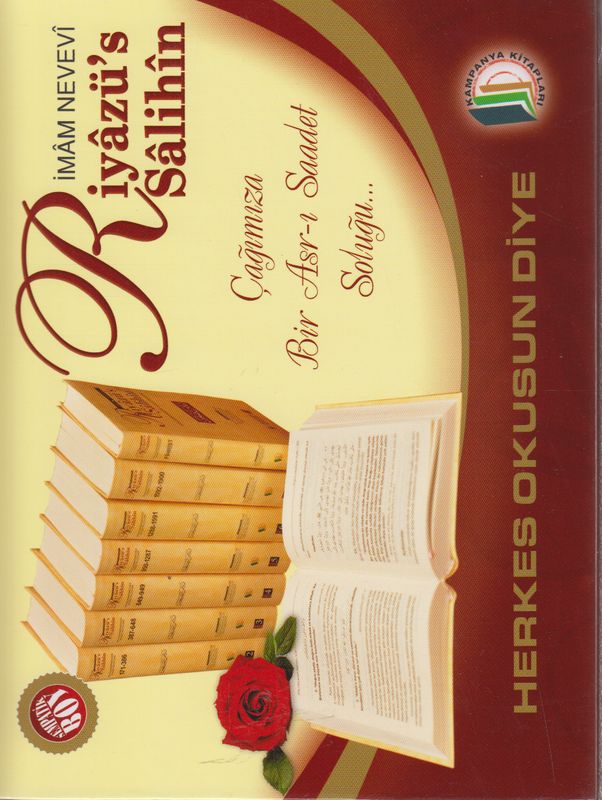 Riyazüs Salihin Imam Nevevi Hafiz Boy 8 Cilt