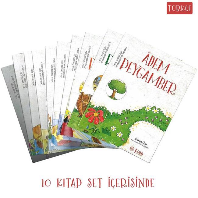 Peygamber Hikayeleri Seti - Set içerisinde 10 Kitap