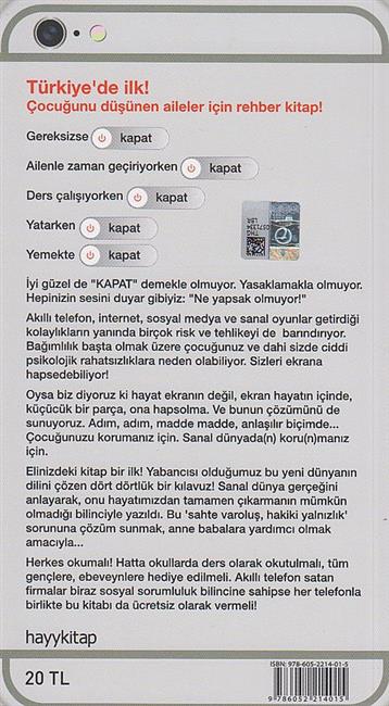 Kapat Cocuklari Sanal Dünyada(N) Koruma Kilavuzu