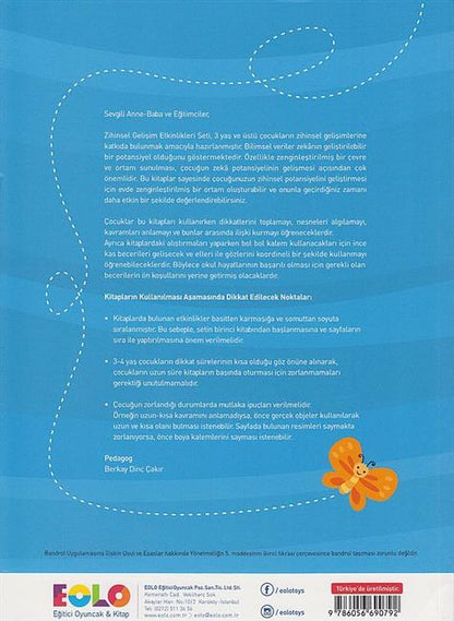 Zihinsel Gelisim Etkinlikler Seviye 1