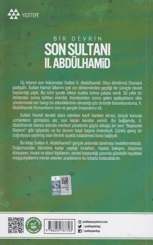 Bir Devrin Son Sultani II. Abdülhamid