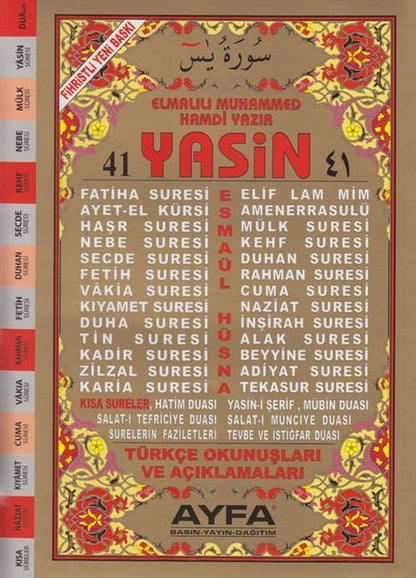 41 Yasin Cami Boy Ayfa Yayinlari