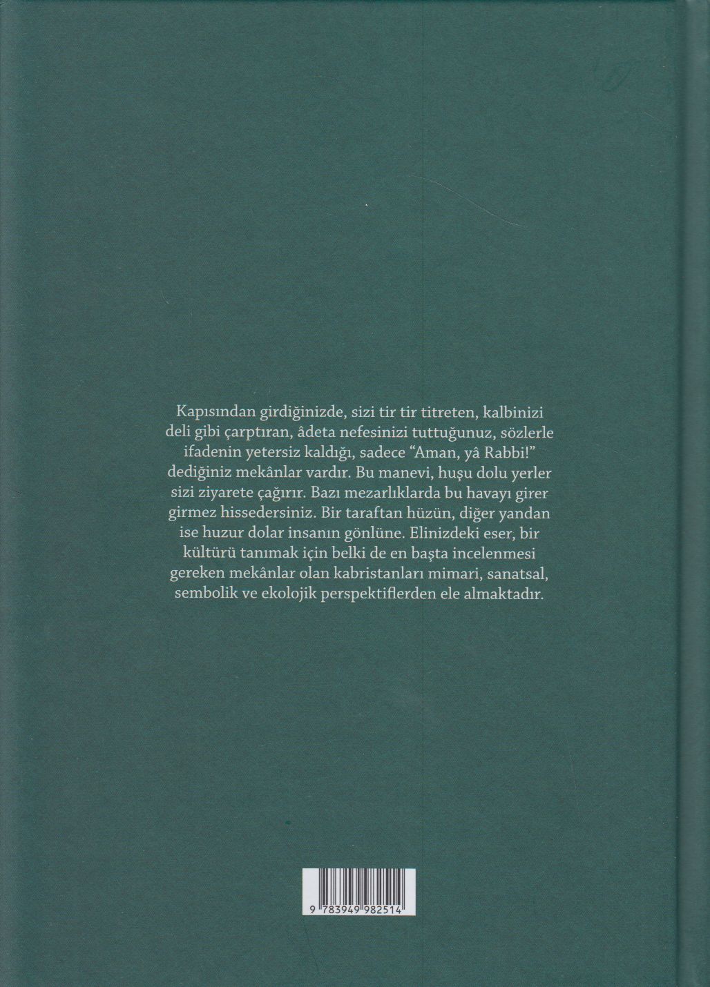 Sükut Ülkesi - Kabristan Kültürü