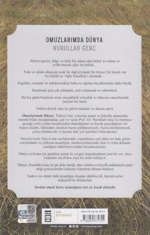 Omuzlarimda Dünya Hikayem Hayatimdir