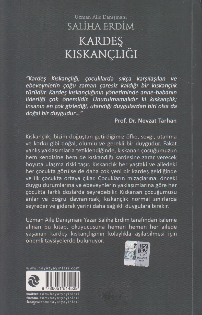 Kardes Kiskançligi Anne-Baba-Cocuk iliskisinde