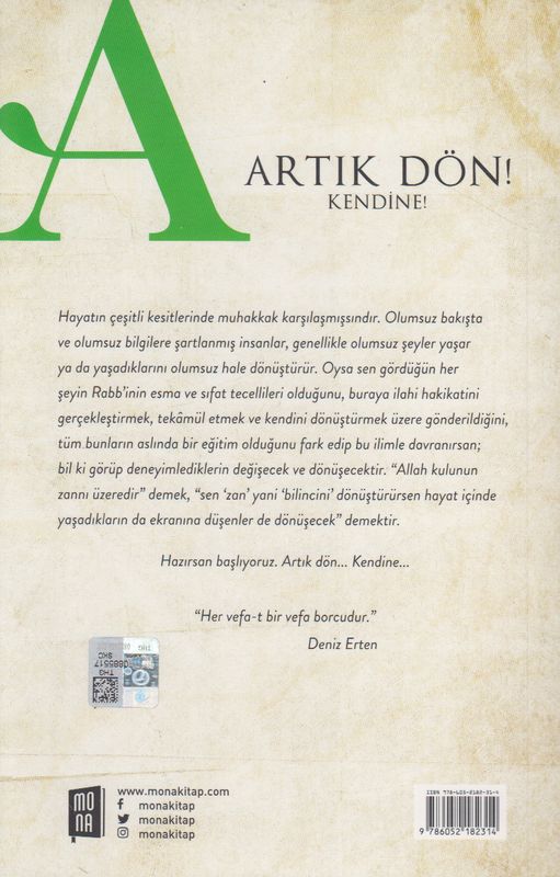 Artik Dön Kendine A Isareti III