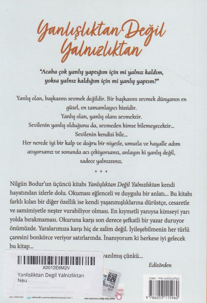 Yanlisliktan Degil Yalnizliktan