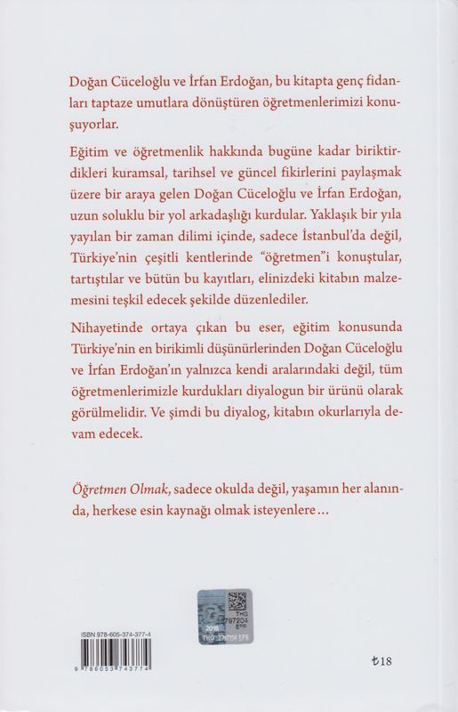 Ögretmen Olmak Bir Cana Dokunmak