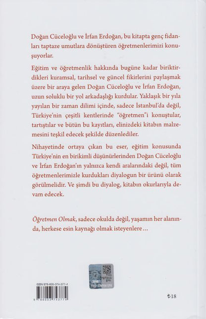 Ögretmen Olmak Bir Cana Dokunmak