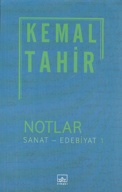 Notlar Sanat Edebiyat 1