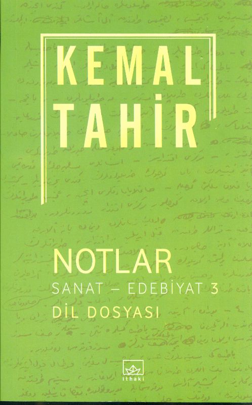 Notlar Sanat Edebiyat 3 Dil Dosyasi