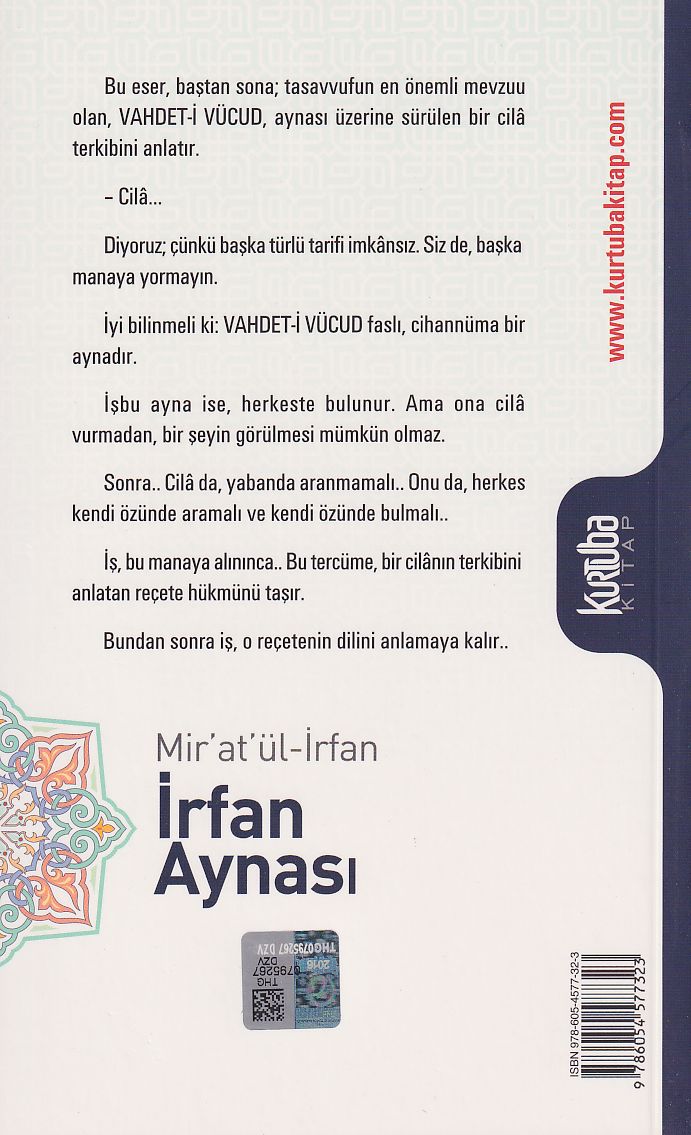 Irfan Aynasi Miratül - Irfan