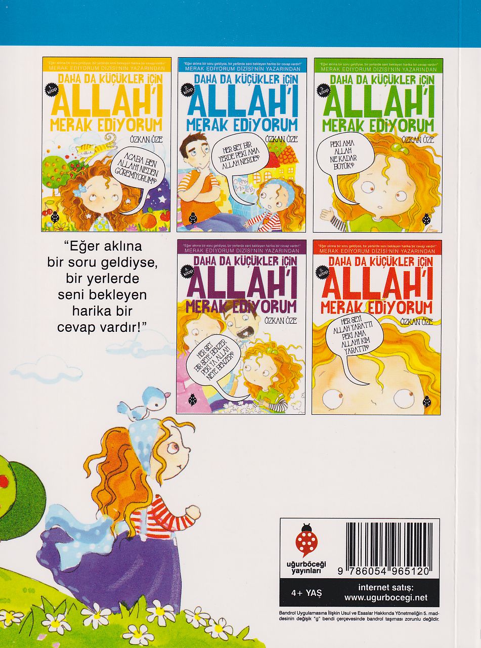 Dahada Kücükler Icin Allahi Merak Ediyorum Set 5 Kitap