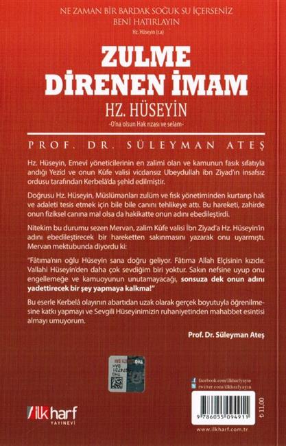 Zulme Direnen Imam Hz. Hüseyin