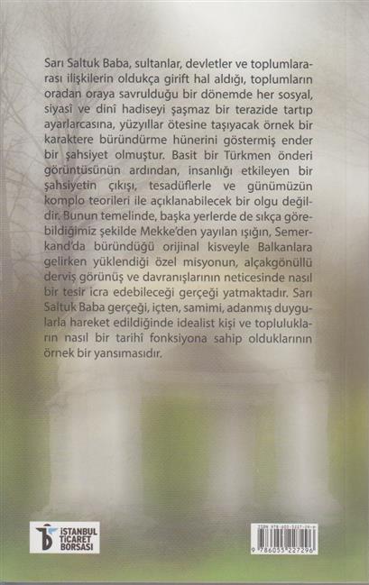 Günümüz Diliyle Sari Saltuk Baba