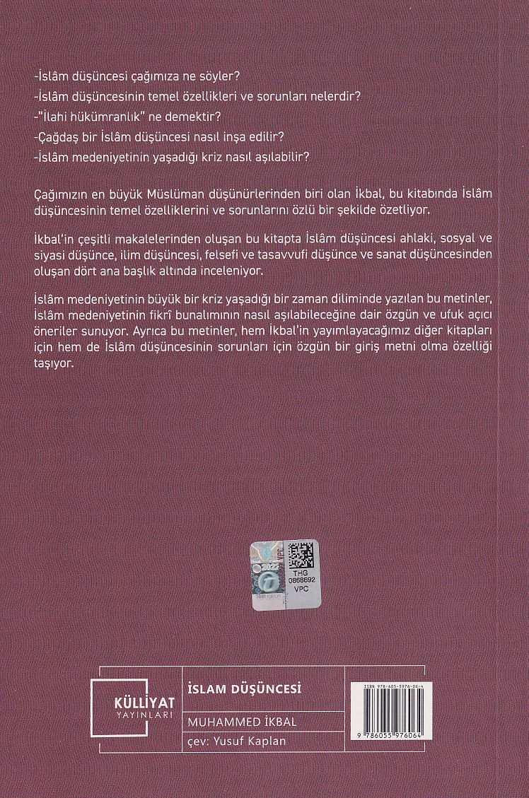 Islam Düsüncesi K.Boy