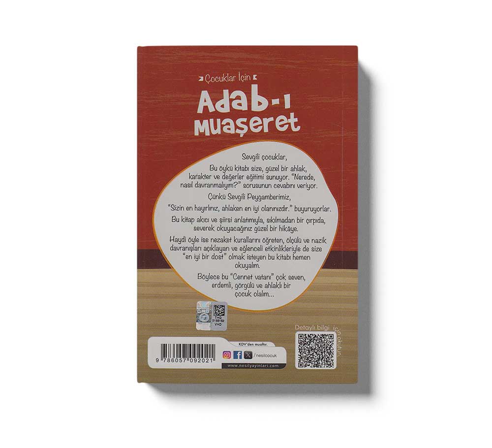 Cocuklar İçin Adab-ı Muaşeret