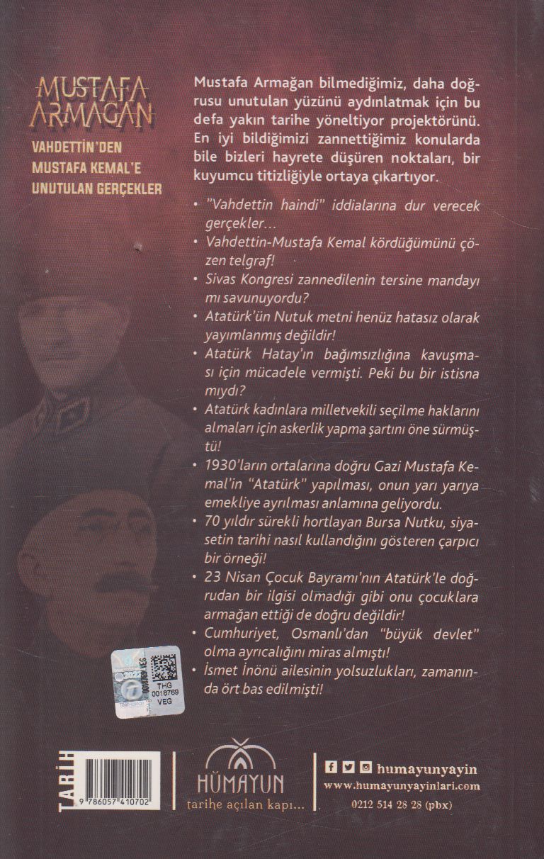 Küller Altinda Yakin Tarih 1 - Vahdettinden Mustafa Kemale Unutulan Gercekler