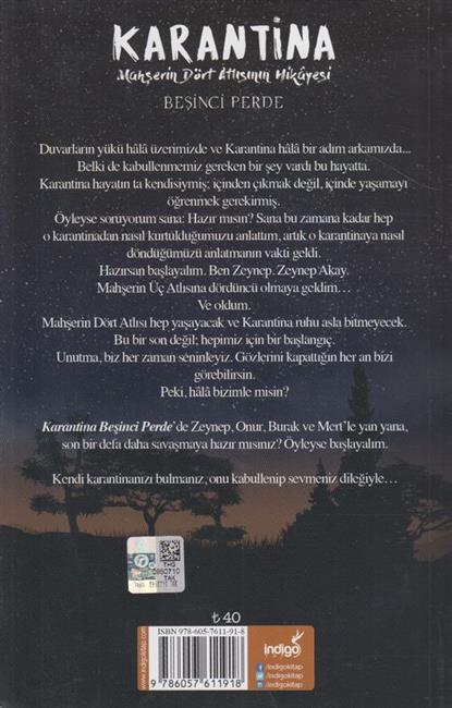 Karantina Mahserin Dört Atlisinin Hikayesi Besinci Perde