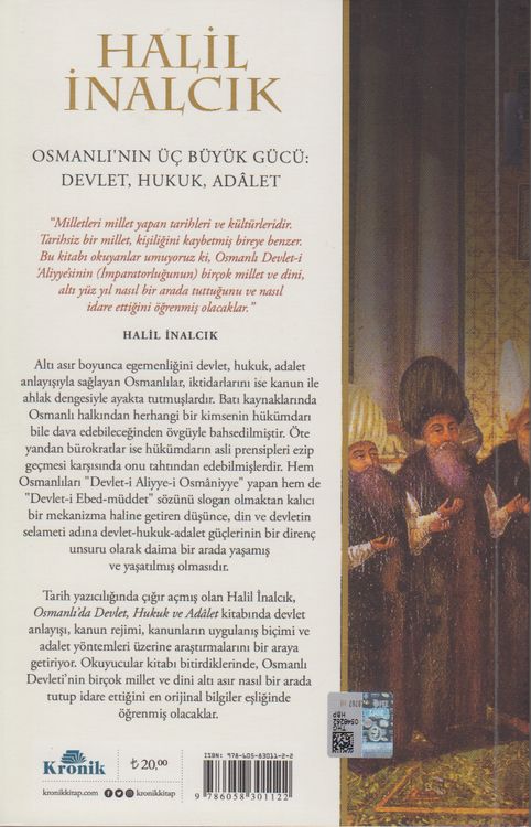 Osmanlida Devlet Hukuk Ve Adalet