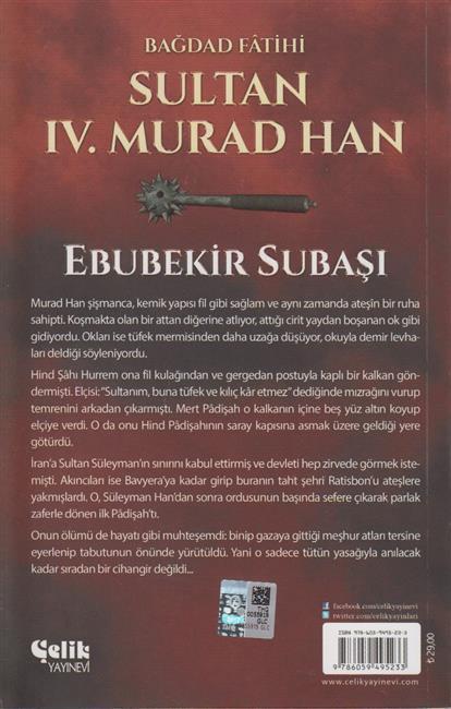 Bagdad Fatihi Sultan Iv Murad Han