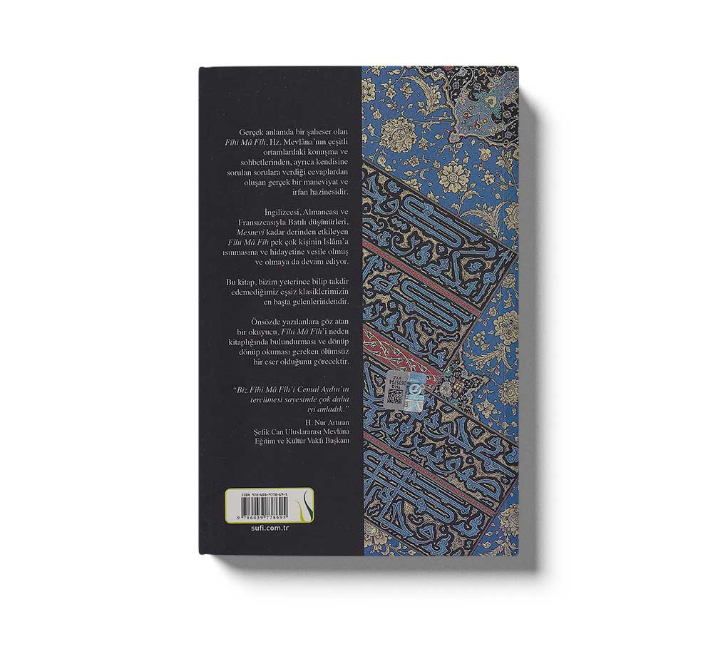 Fihi Ma Fih Mevlana Celaleddin Rumi
