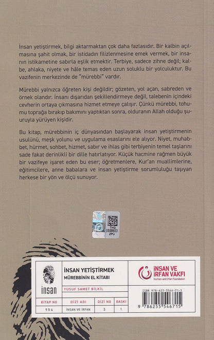 İnsan Yetiştirmek - Mürebbinin El Kitabı