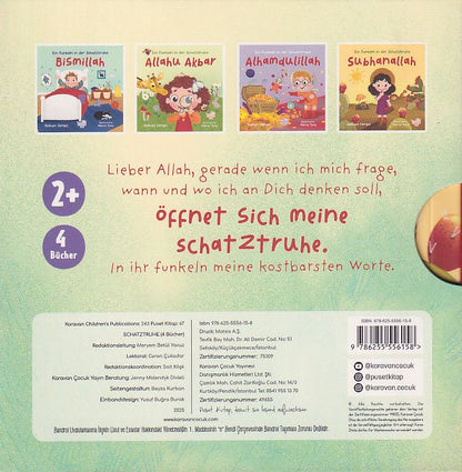Almanca Hazine Sandığı (4 Kitap - Ciltli)