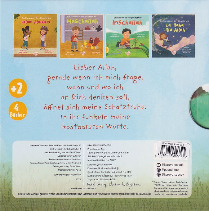 Schatz - Truhe 2 (Ciltli - 4 Kitap);Almanca Hazine Sandığı 2