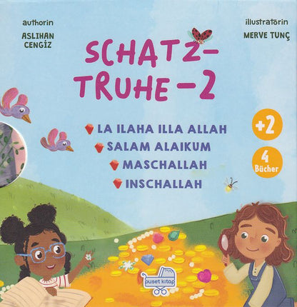 Schatz - Truhe 2 (Ciltli - 4 Kitap);Almanca Hazine Sandığı 2