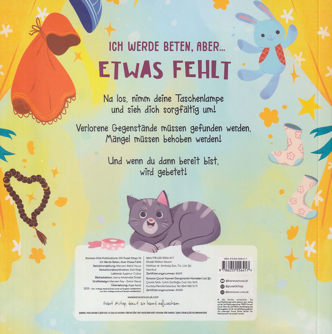 Ich werde beten, aber etwas fehlt, Namaz Kılacağım Ama Bir Şey Eksik ( Fenerli Kitap)