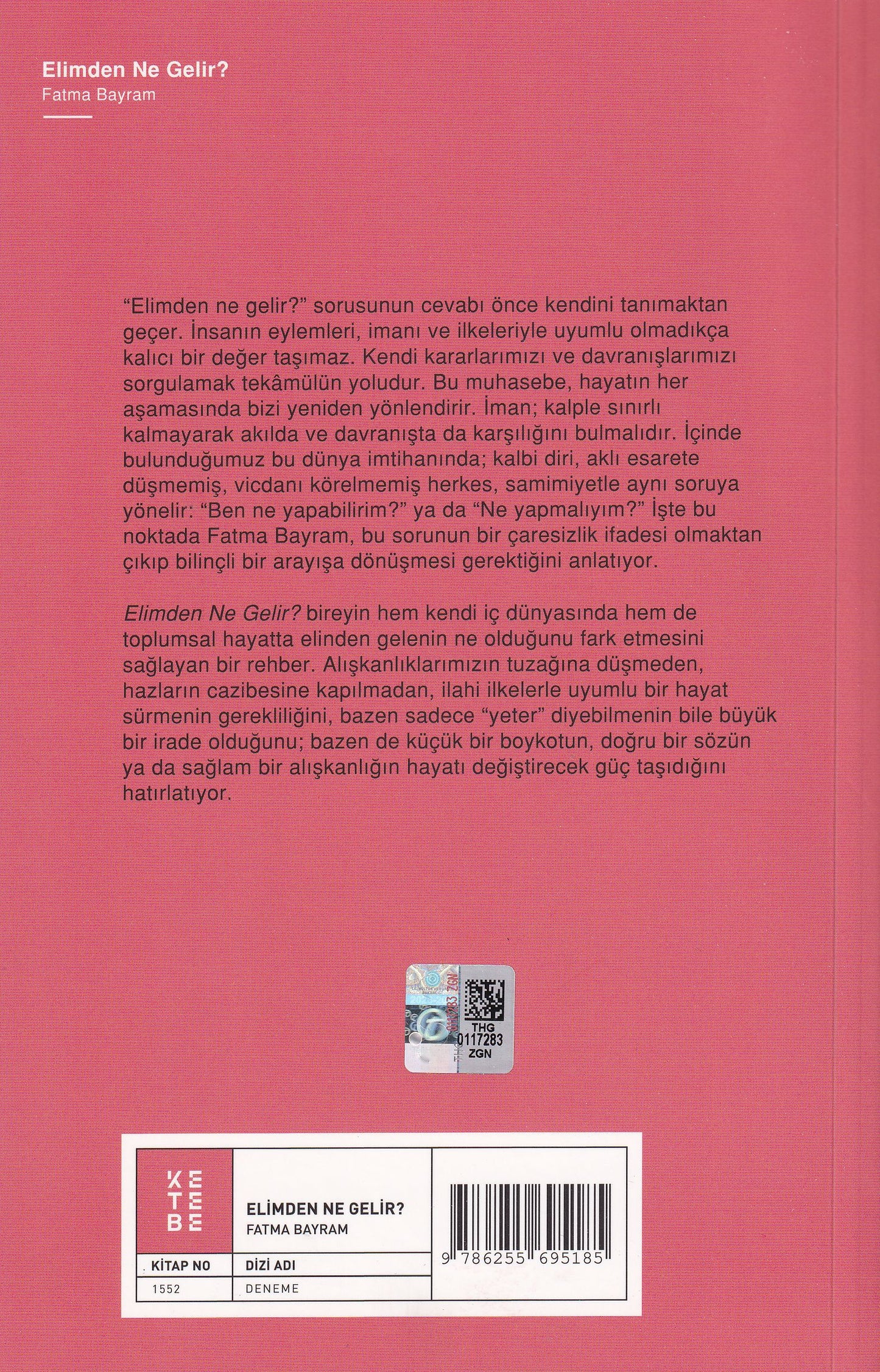 Elimden Ne Gelir?