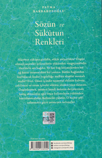 Sözün ve Sükûtun Renkleri