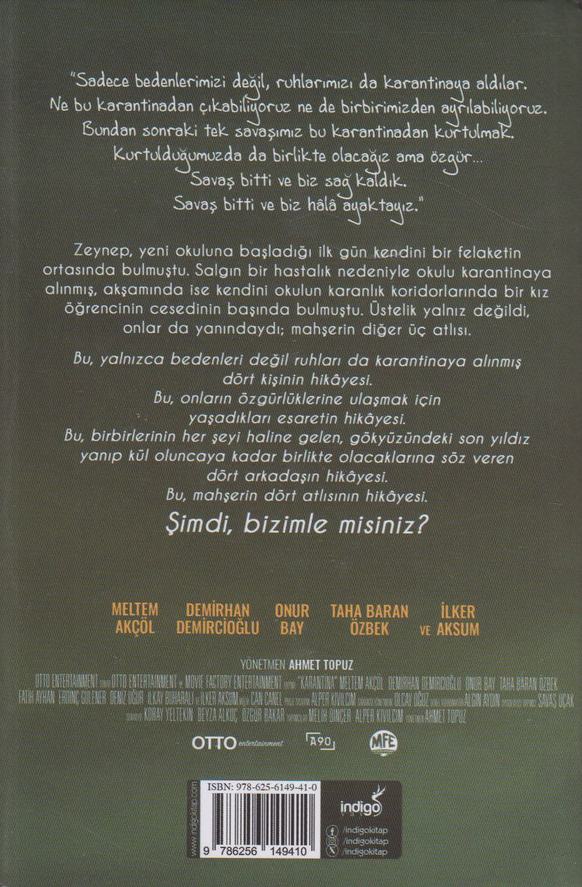 Karantina Mahserin Dört Atlisinin Hikayesi