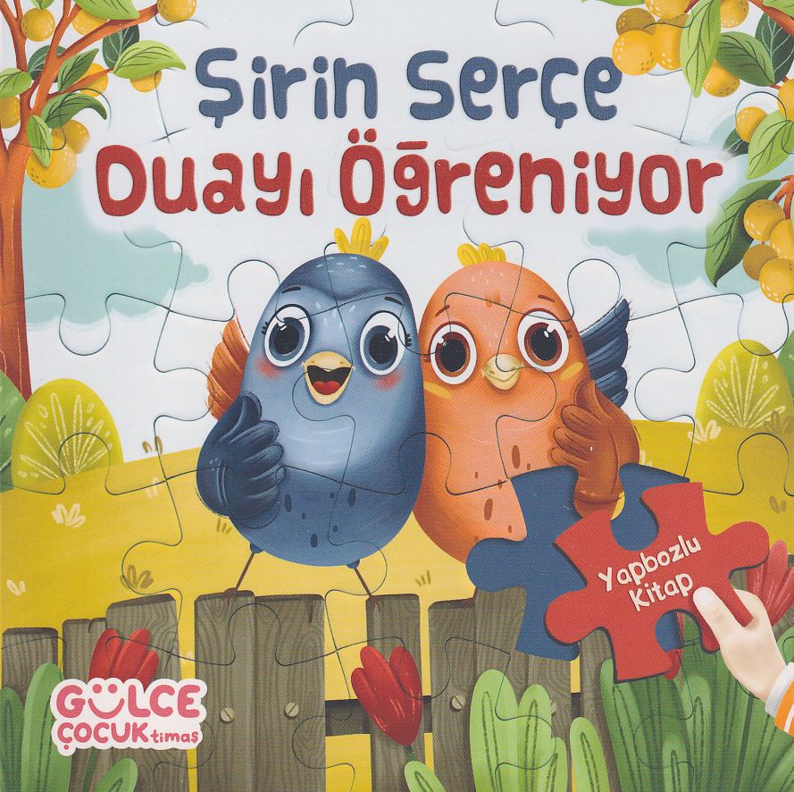 Şirin Serçe Duayı Öğreniyor - Yapbozlu Kitap 4