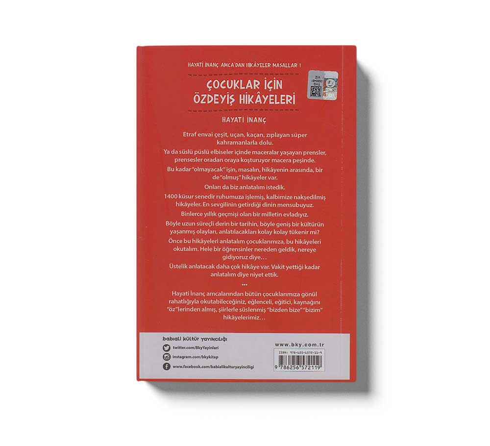 Çocuklar İçin Özdeyiş Hikayeleri;Hayati İnanç Amcadan Hikayeler Masallar-1