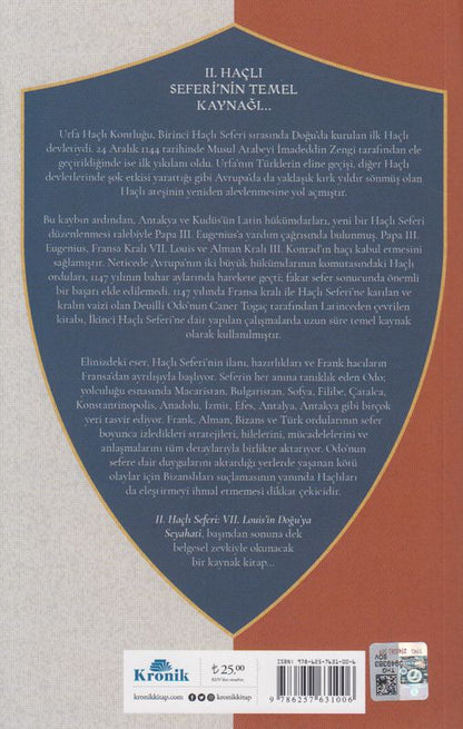 II Haçli Seferi VII louisin Doguya Seyahati