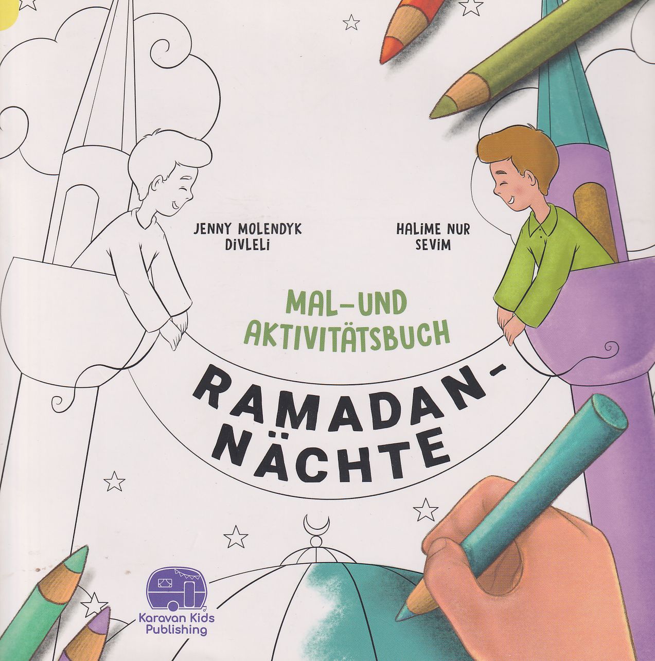 Mal- Und Aktivitätsbuch Ramadan Nächte