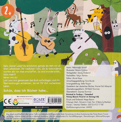 Tiere an Land - Suche und Finde