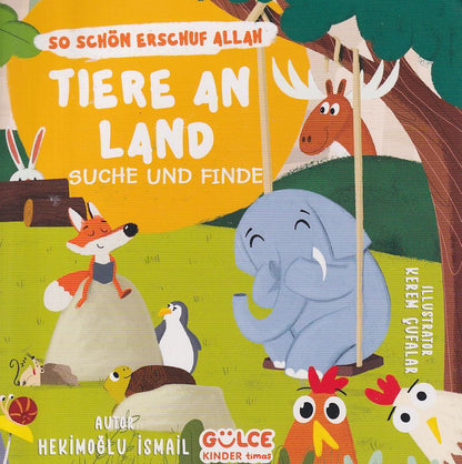 Tiere an Land - Suche und Finde