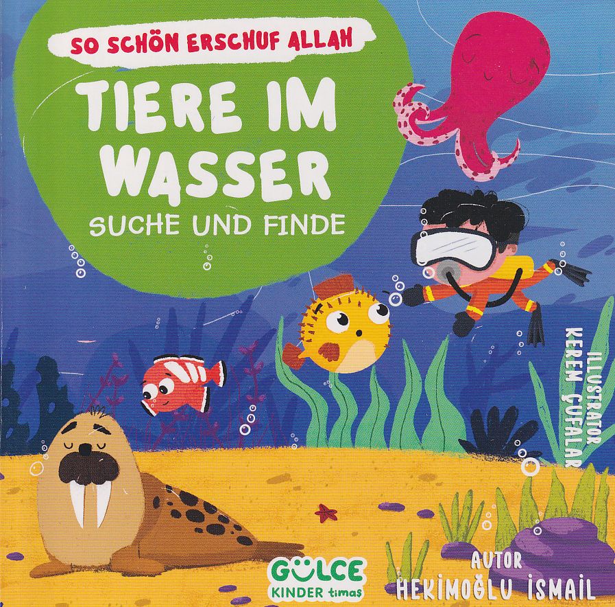 Tiere im Wasser: Suche und Finde - So schön erschuf Allah 3