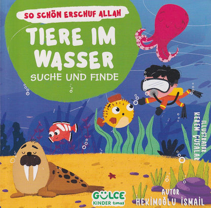 Tiere im Wasser: Suche und Finde - So schön erschuf Allah 3